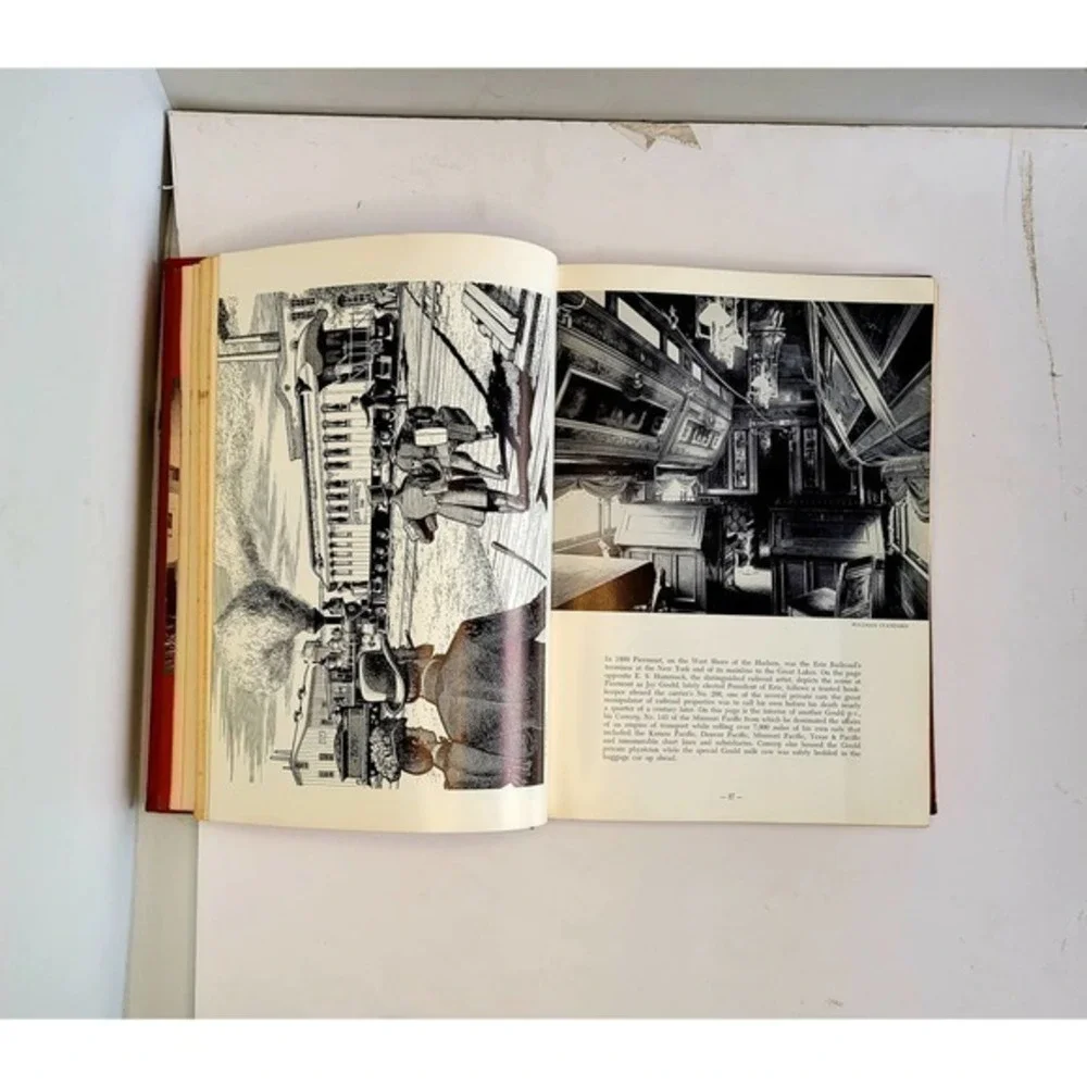 Mansions of Rails by Lucius Beebe Railroad History‎ Copyright 1959